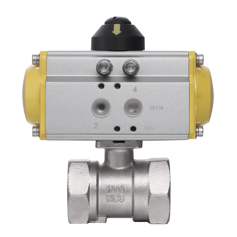 Pneumatic Actuated Ball Valve 1 Pieces Stainless Steel - SIO