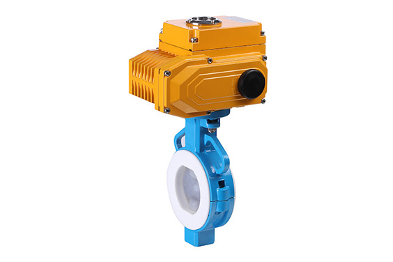 Electric-Actuated-Butterfly-Valve-Wafer-type