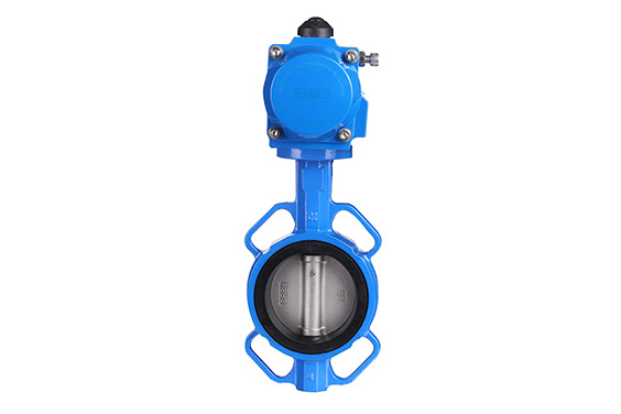Pneumatic-Actuated-Butterfly-Valve-Wafer-Type