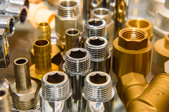 Various Brass and Metal Fittings For Plumbing